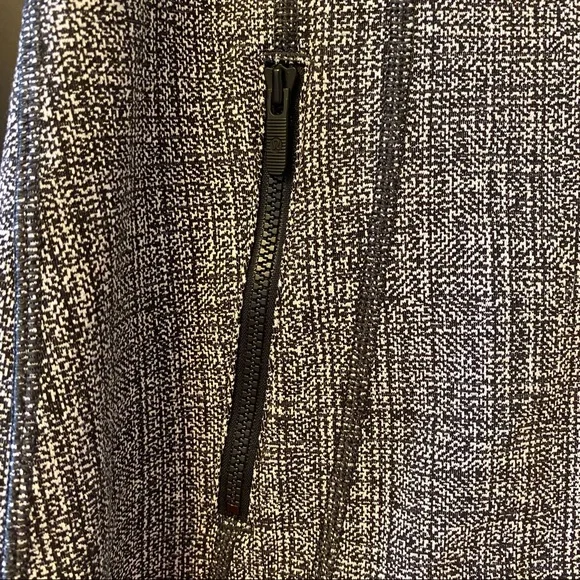 Lululemon Define Jacket in Black & White Herringbone Print Sz 6 - Picture 7 of 15